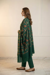 Indian Embroidered Pashmina Shawl